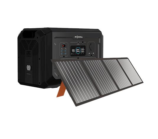 Taşınabilir Solar Jeneratörler - Güçlü ve Çevreci | Storcell S2 ve 1 ADET PV-220